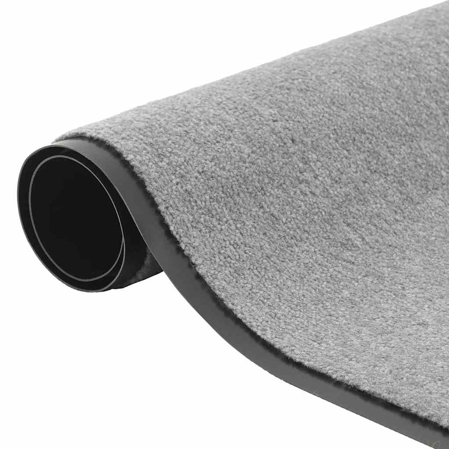 Deurmat 60x150 cm grijs