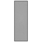 Doormat 60x180 cm grey