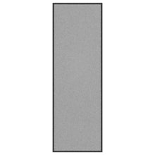 Deurmat 60x180 cm grijs