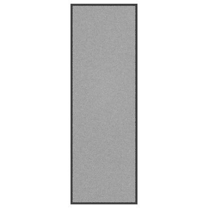 Deurmat 60x180 cm grijs