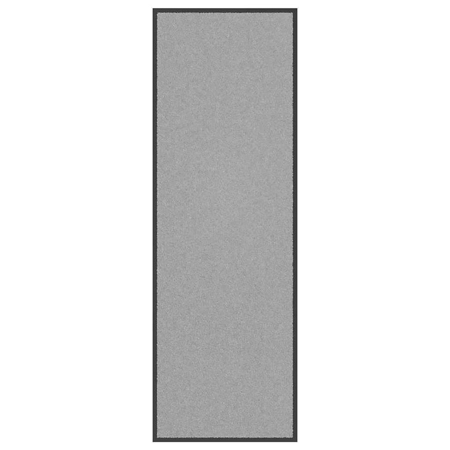 Deurmat 60x180 cm grijs