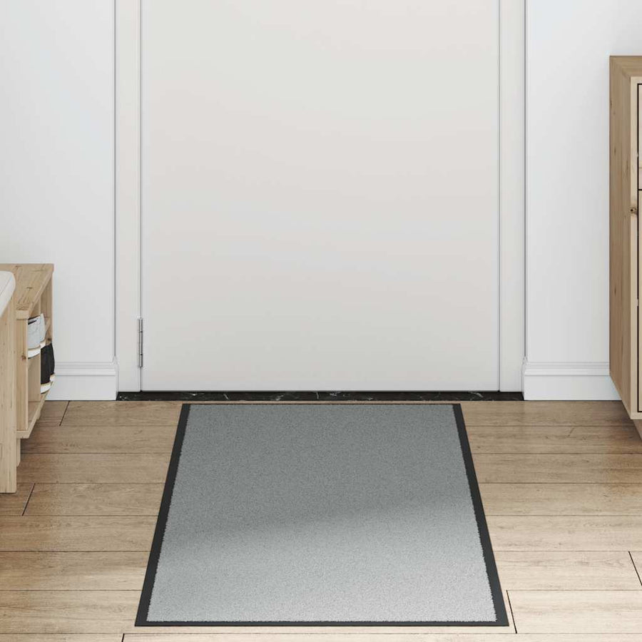 Deurmat 60x180 cm grijs