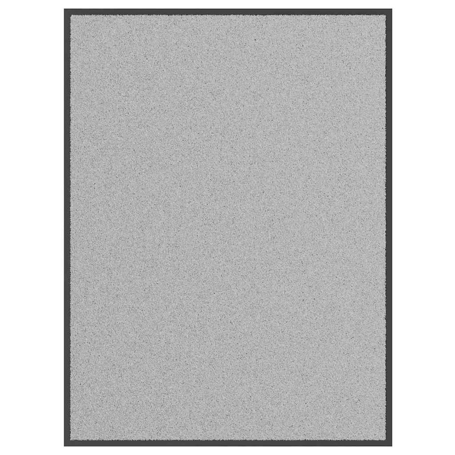 Deurmat 80x120 cm grijs