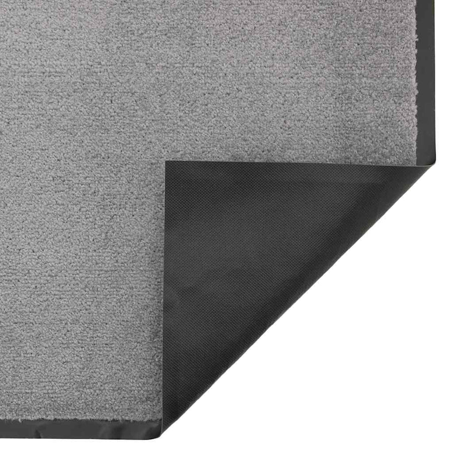 Deurmat 80x120 cm grijs