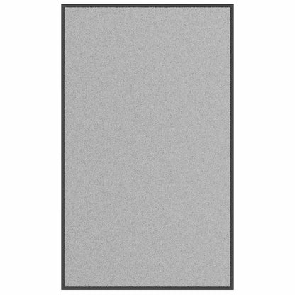 Deurmat 90x150 cm grijs