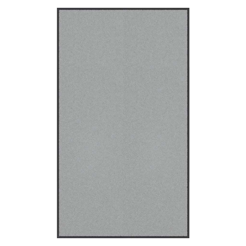 Deurmat 115x200 cm grijs