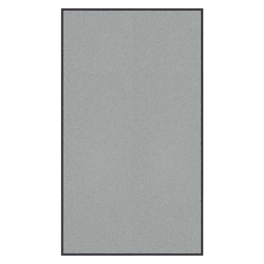 Deurmat 115x200 cm grijs