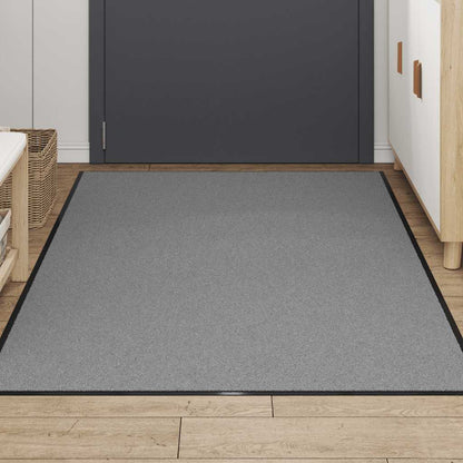Deurmat 115x200 cm grijs