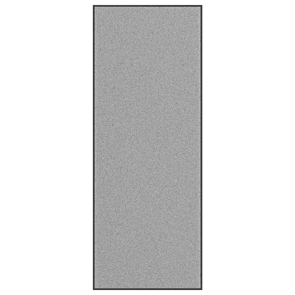 Deurmat 115x300 cm grijs