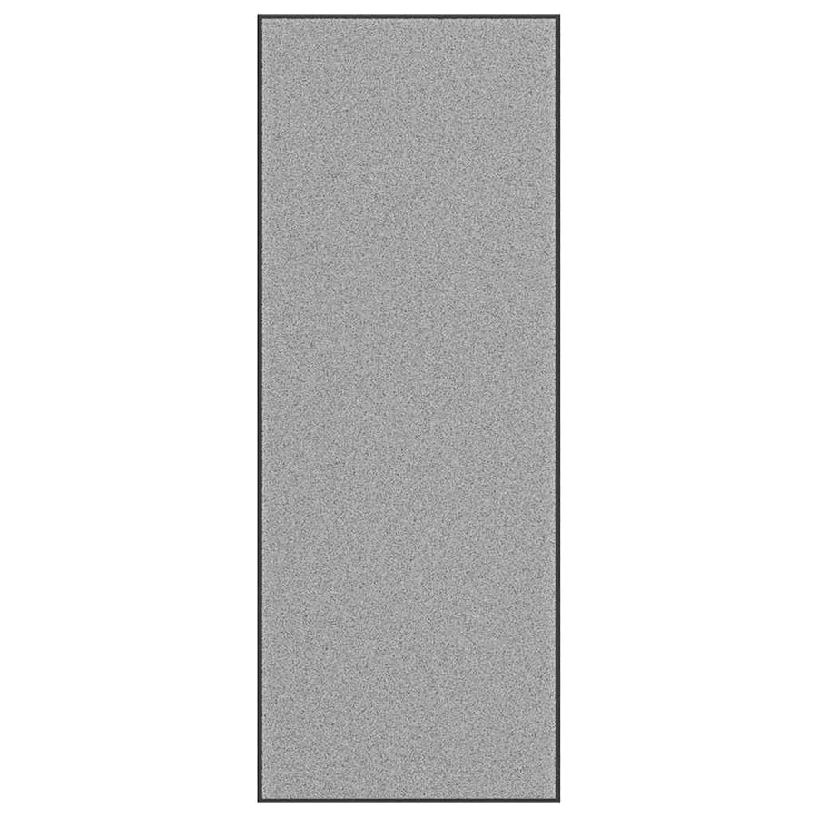 Deurmat 115x300 cm grijs