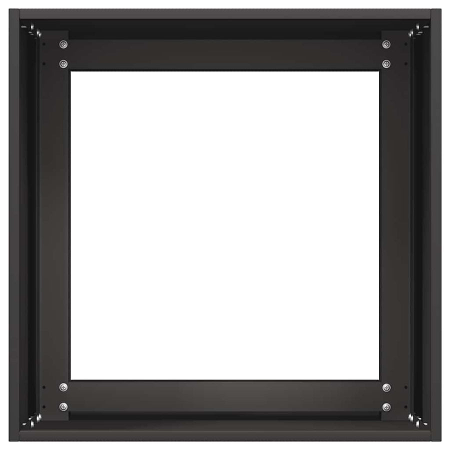 Plantenbak 40x40x40 cm koudgewalst staal zwart