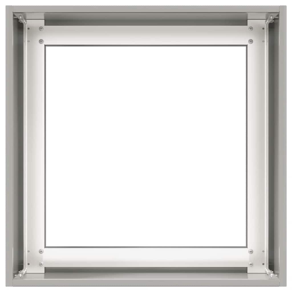 Plantenbak Roestvrij Staal 40 x 40 x 40 cm