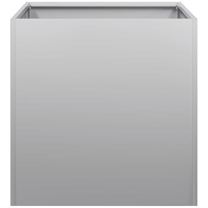Plantenbak 40x40x40 cm gegalvaniseerd staal