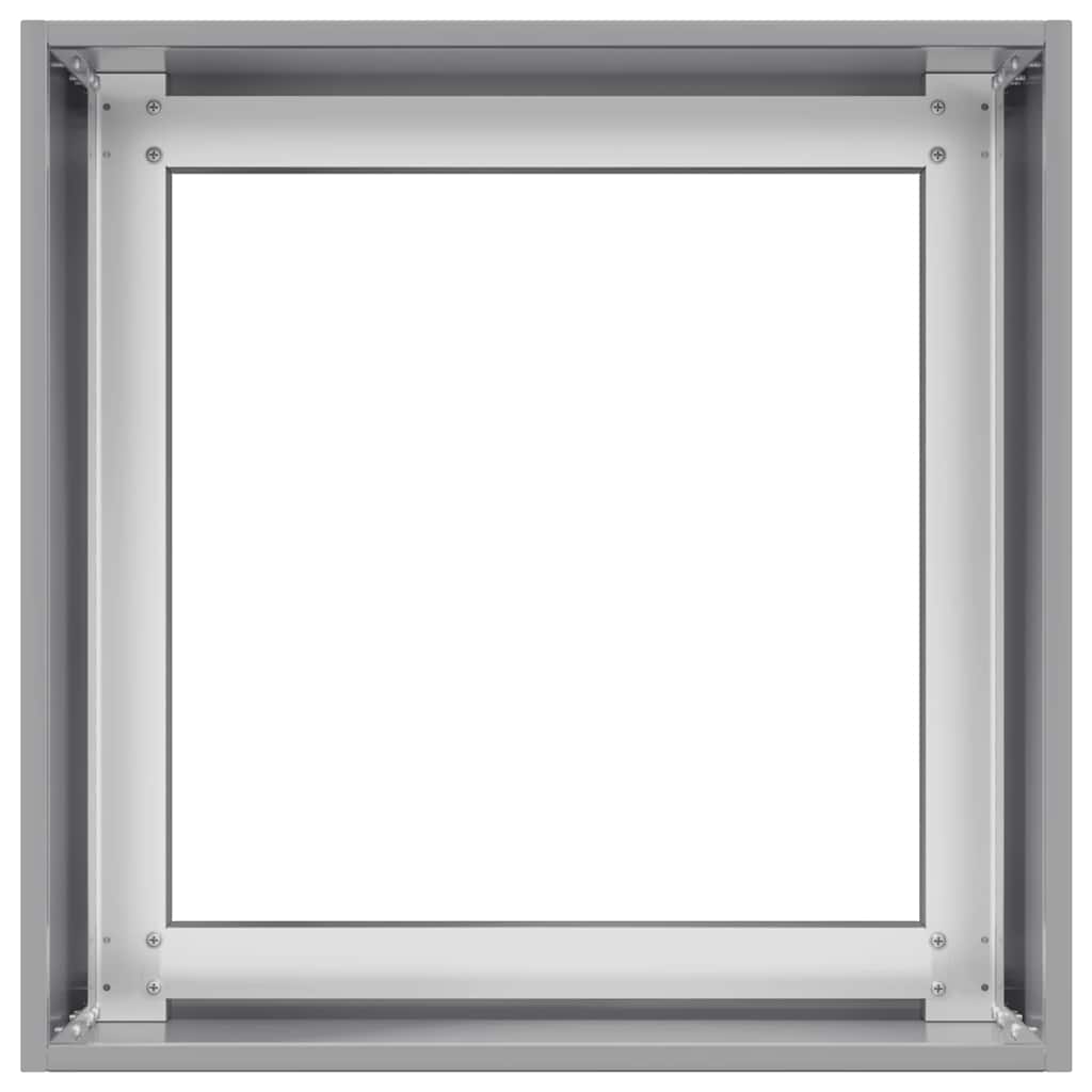 Plantenbak 40x40x40 cm gegalvaniseerd staal
