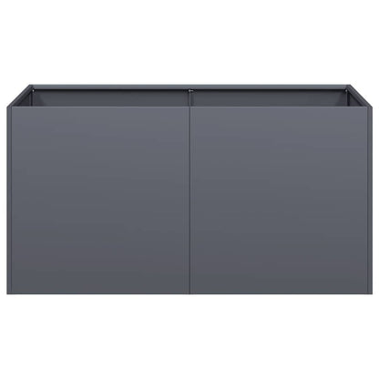 Plantenbak 80x40x40 cm koudgewalst staal antracietkleurig