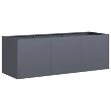 Plantenbak 120x40x40 cm koudgewalst staal antracietkleurig