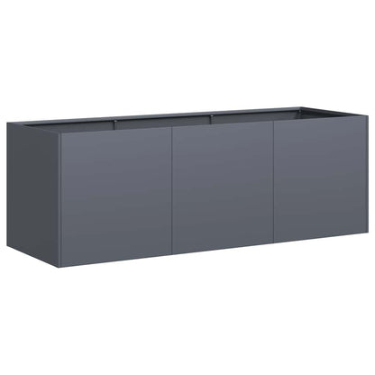Plantenbak 120x40x40 cm koudgewalst staal antracietkleurig
