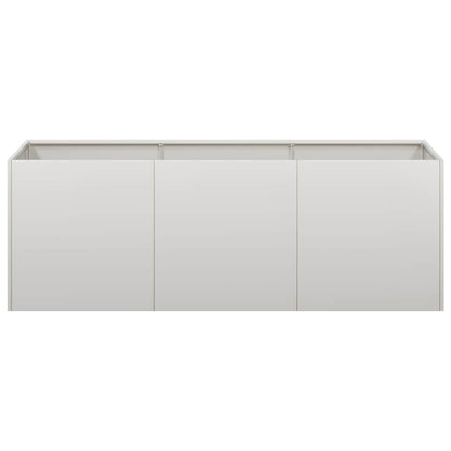 Plantenbak 120x40x40 cm roestvrij staal