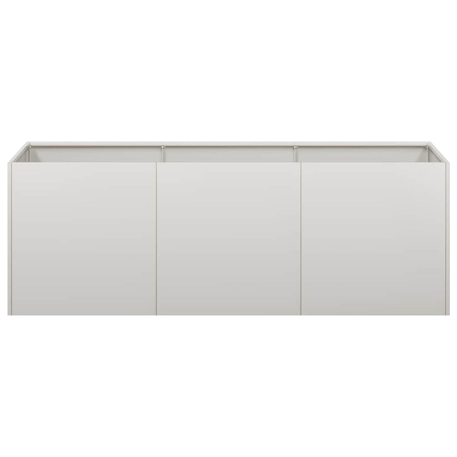 Plantenbak 120x40x40 cm roestvrij staal