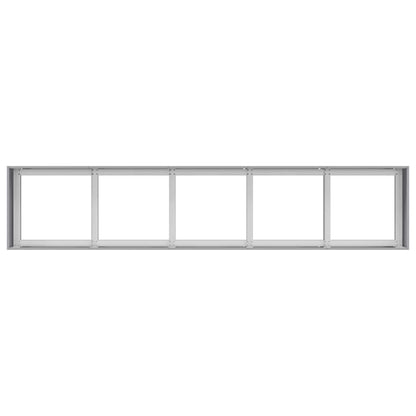 Plantenbak 200x40x40 cm gegalvaniseerd staal