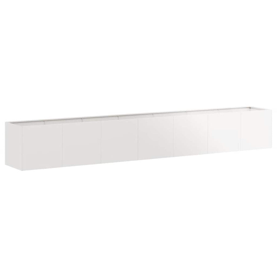 Plantenbak 280x40x40 cm roestvrij staal