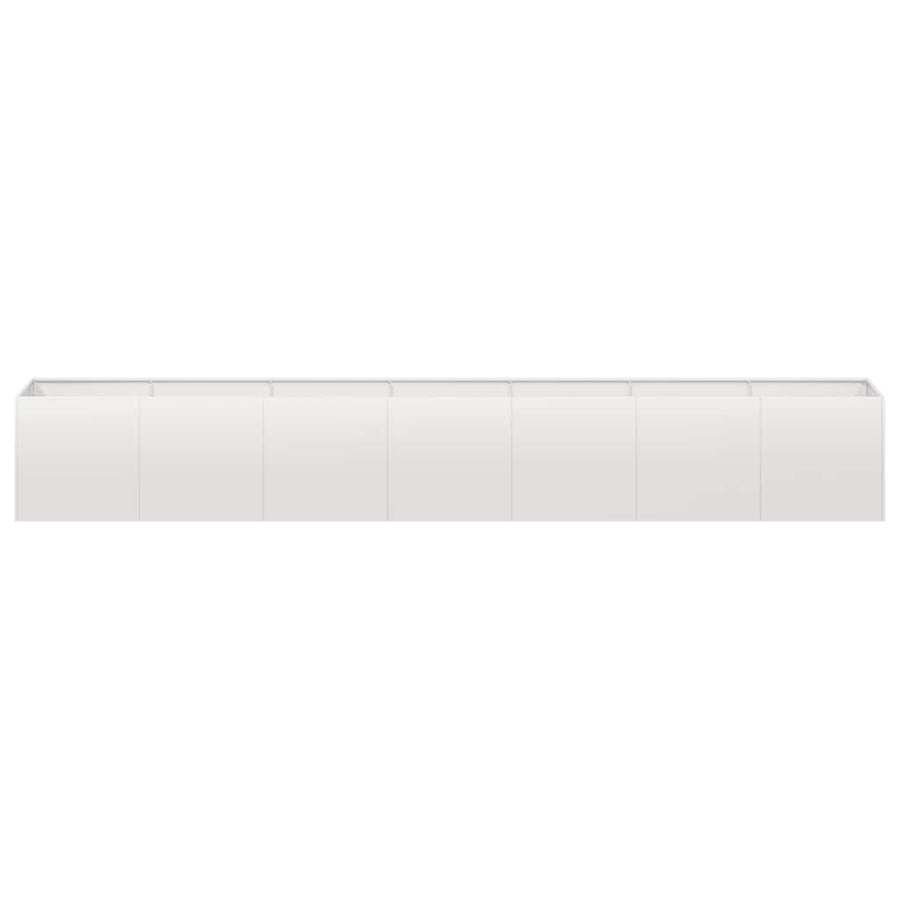 Plantenbak 280x40x40 cm roestvrij staal
