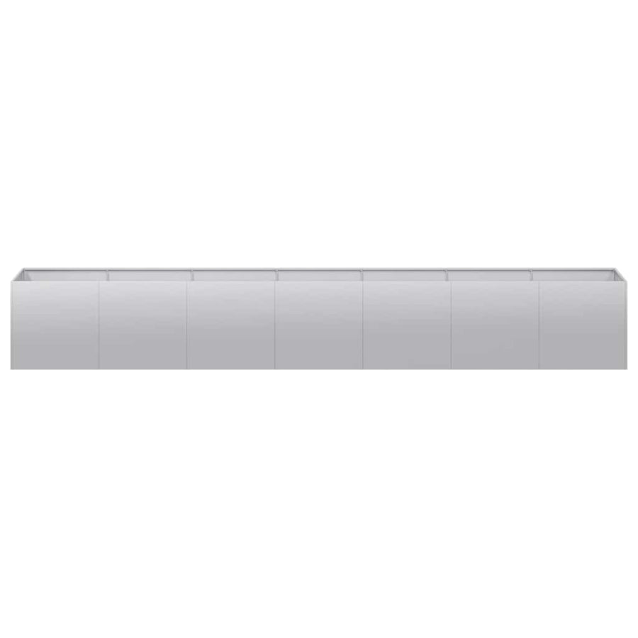 Plantenbak 280x40x40 cm gegalvaniseerd staal