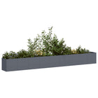 Plantenbak 360x40x40 cm staal antraciet