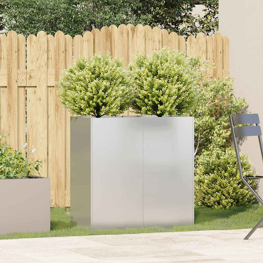 Plantenbak Roestvrij Staal 80 x 40 x 80 cm