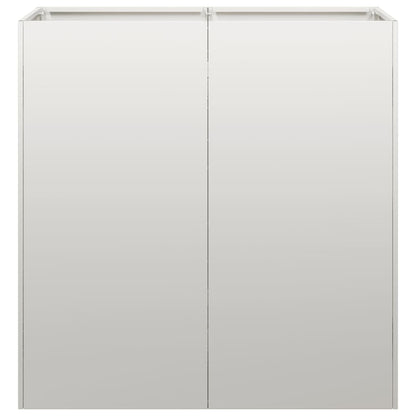 Plantenbak Roestvrij Staal 80 x 40 x 80 cm
