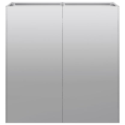 Plantenbak 80x40x80 cm gegalvaniseerd staal