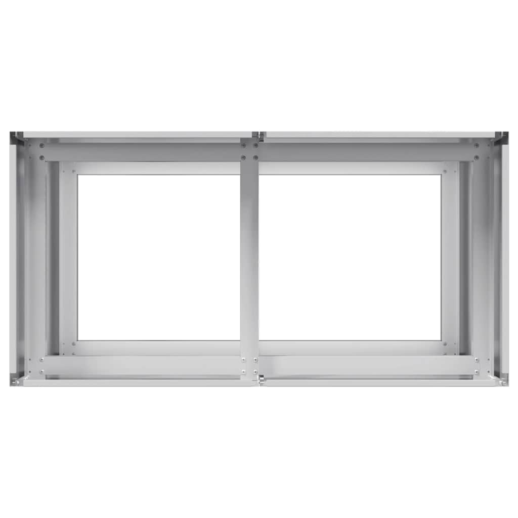 Plantenbak 80x40x80 cm gegalvaniseerd staal