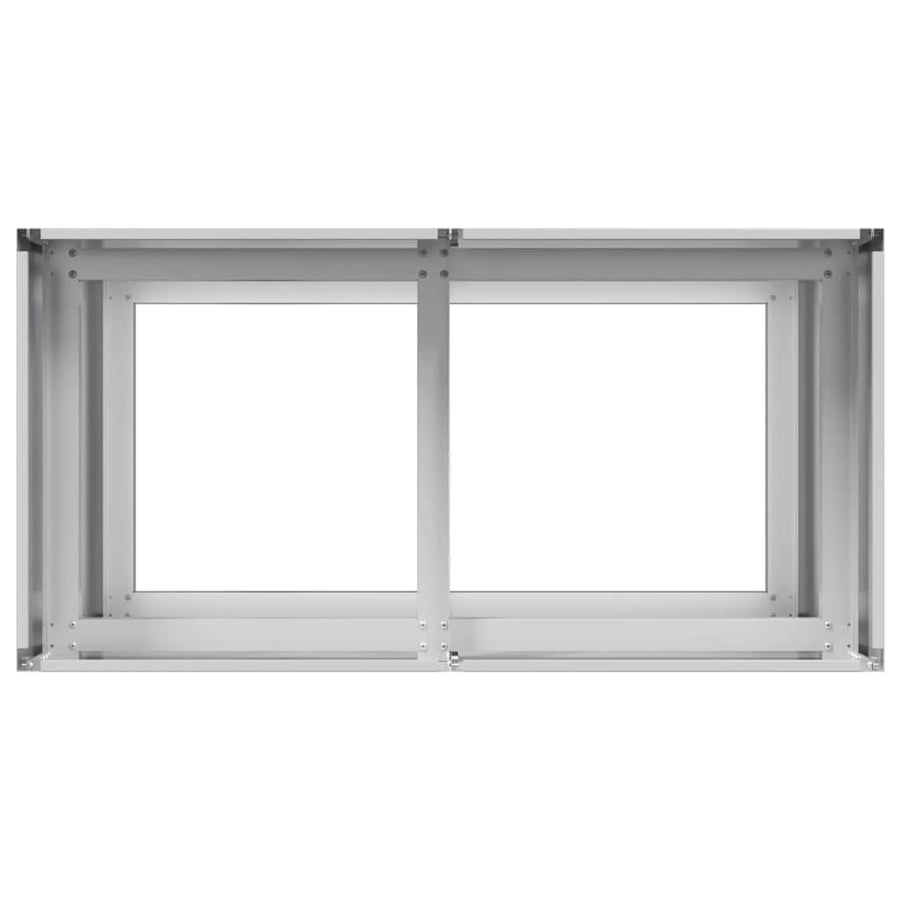 Plantenbak 80x40x80 cm gegalvaniseerd staal