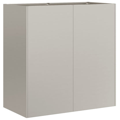 Plantenbak roestig 80x40x80 cm weervast staal