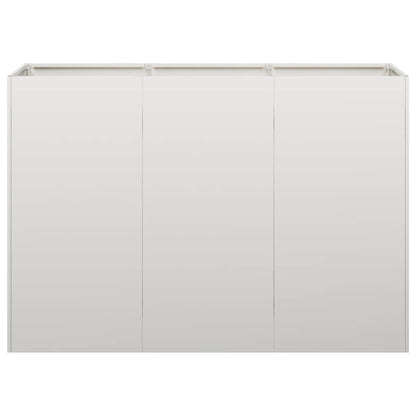 Plantenbak 120x40x80 cm roestvrij staal