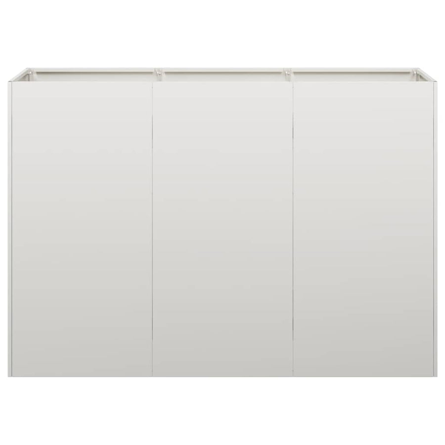 Plantenbak 120x40x80 cm roestvrij staal