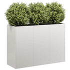 Planter 120x40x80 cm stainless steel