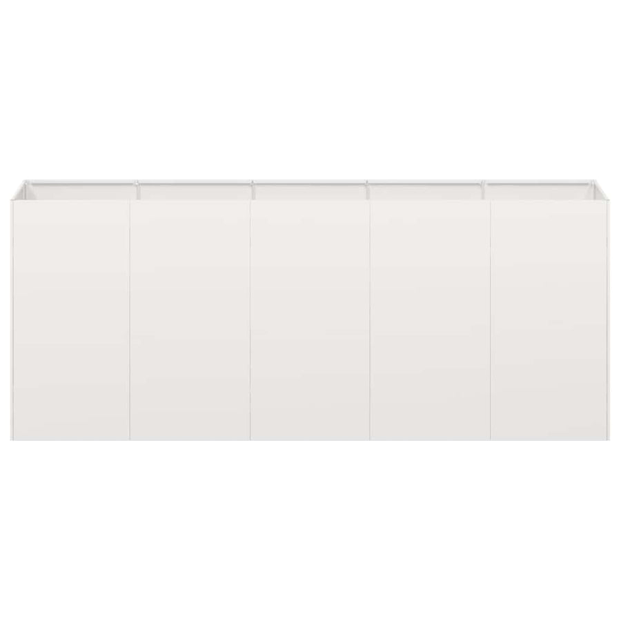Plantenbak 200x40x80 cm roestvrij staal