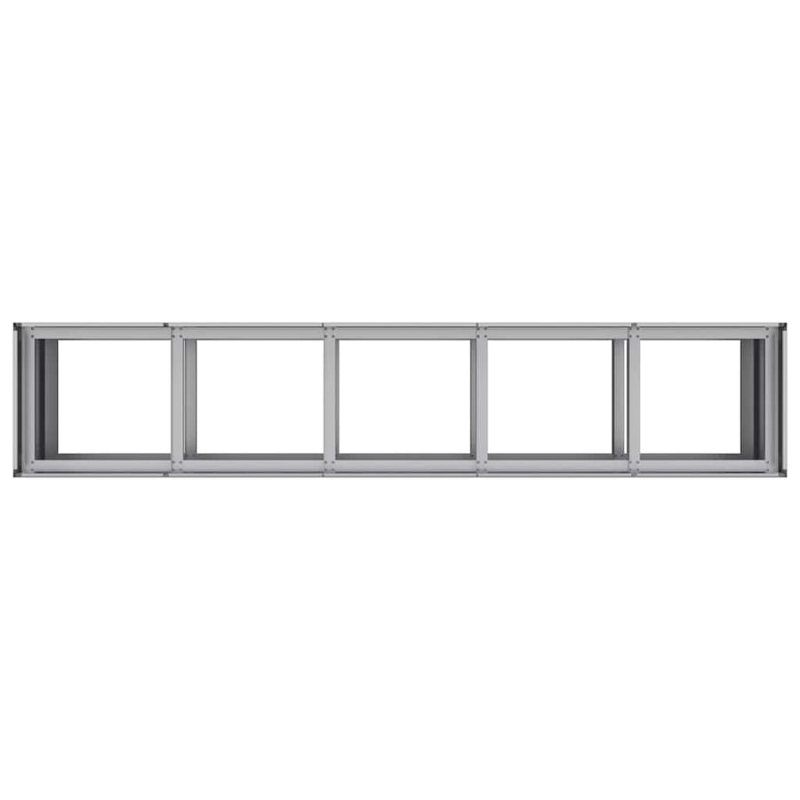 Plantenbak 200x40x80 cm gegalvaniseerd staal