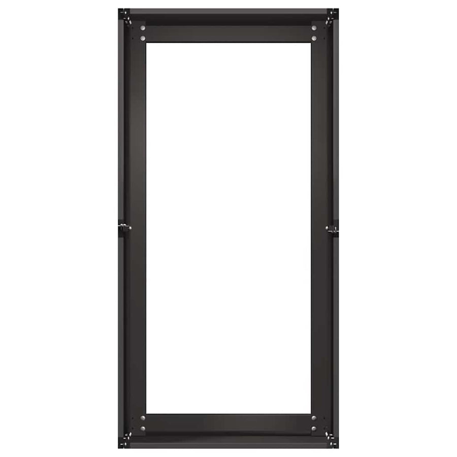 Plantenbak 40x80x40 cm koudgewalst staal zwart