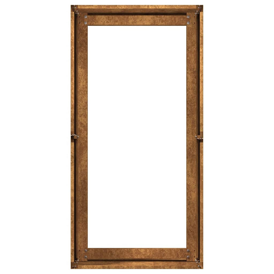 Plantenbak roestig 40x80x40 cm weervast staal