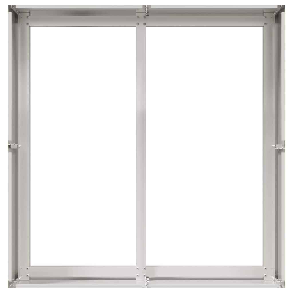 Plantenbak Roestvrij Staal 80 x 80 x 40 cm