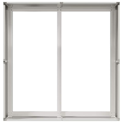 Plantenbak Roestvrij Staal 80 x 80 x 40 cm