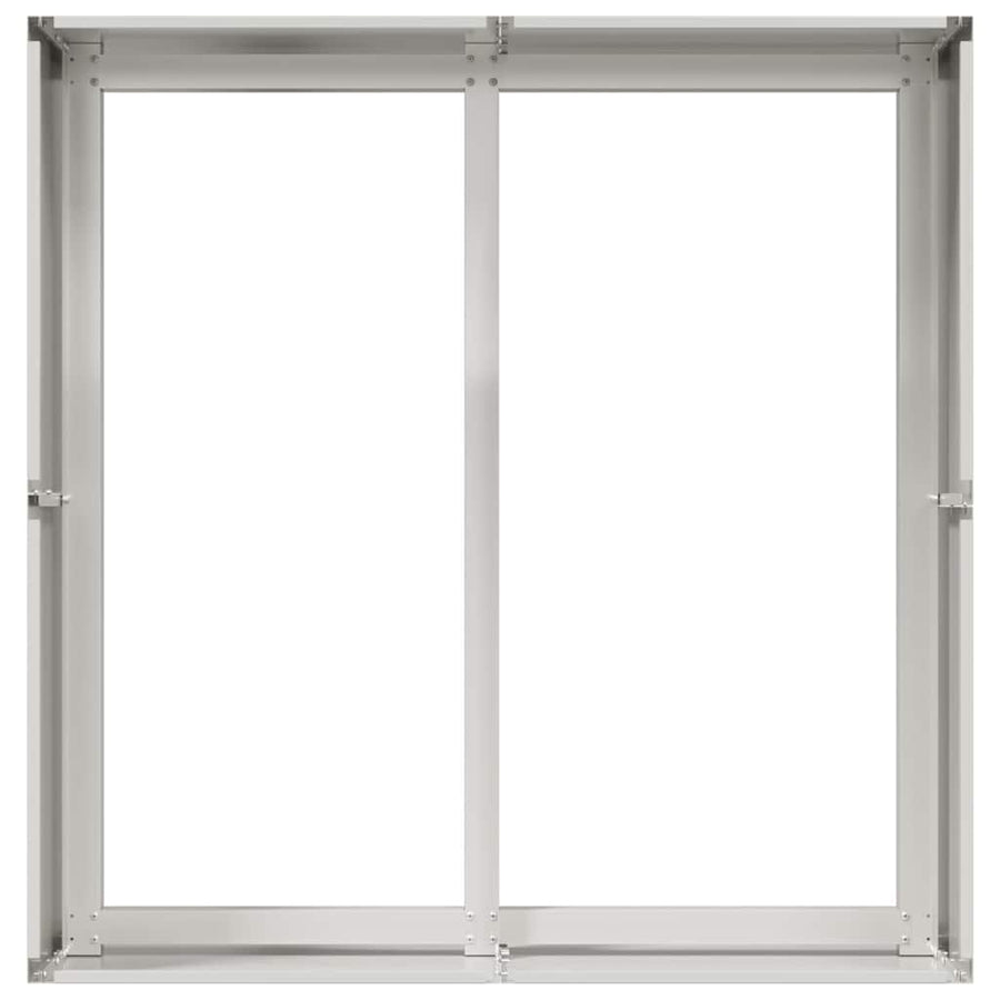 Plantenbak Roestvrij Staal 80 x 80 x 40 cm