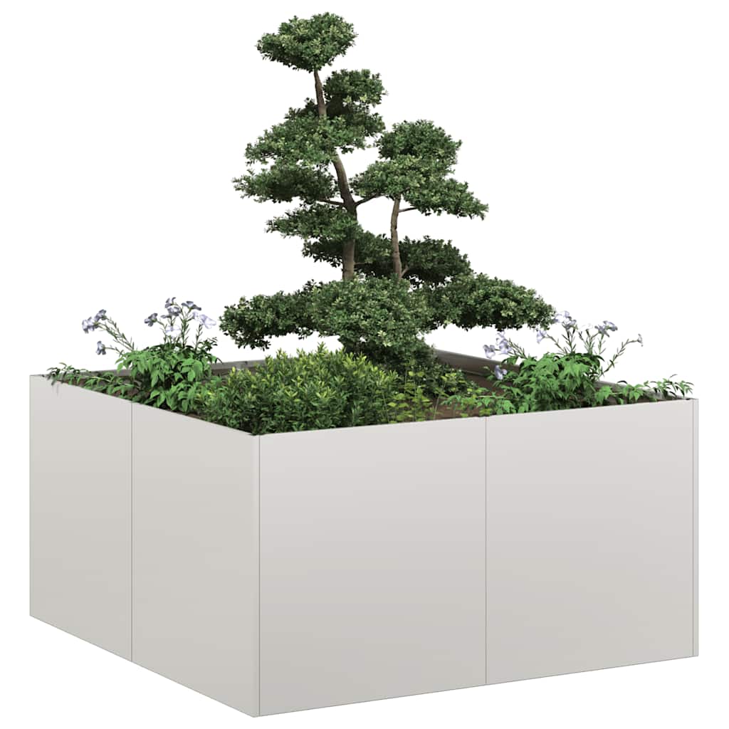 Plantenbak Roestvrij Staal 80 x 80 x 40 cm