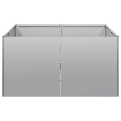 Plantenbak 80x80x40 cm gegalvaniseerd staal