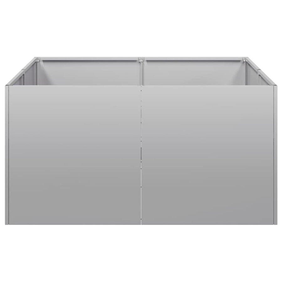 Plantenbak 80x80x40 cm gegalvaniseerd staal