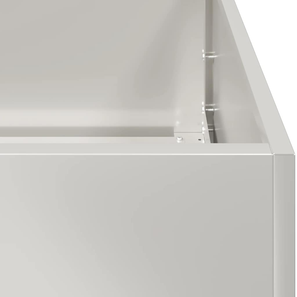 Plantenbak Roestvrij Staal 120 x 80 x 40 cm