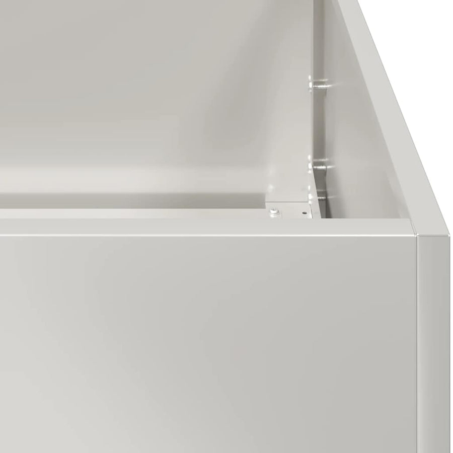 Plantenbak Roestvrij Staal 120 x 80 x 40 cm