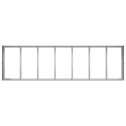 Plantenbak 280x80x40 cm gegalvaniseerd staal